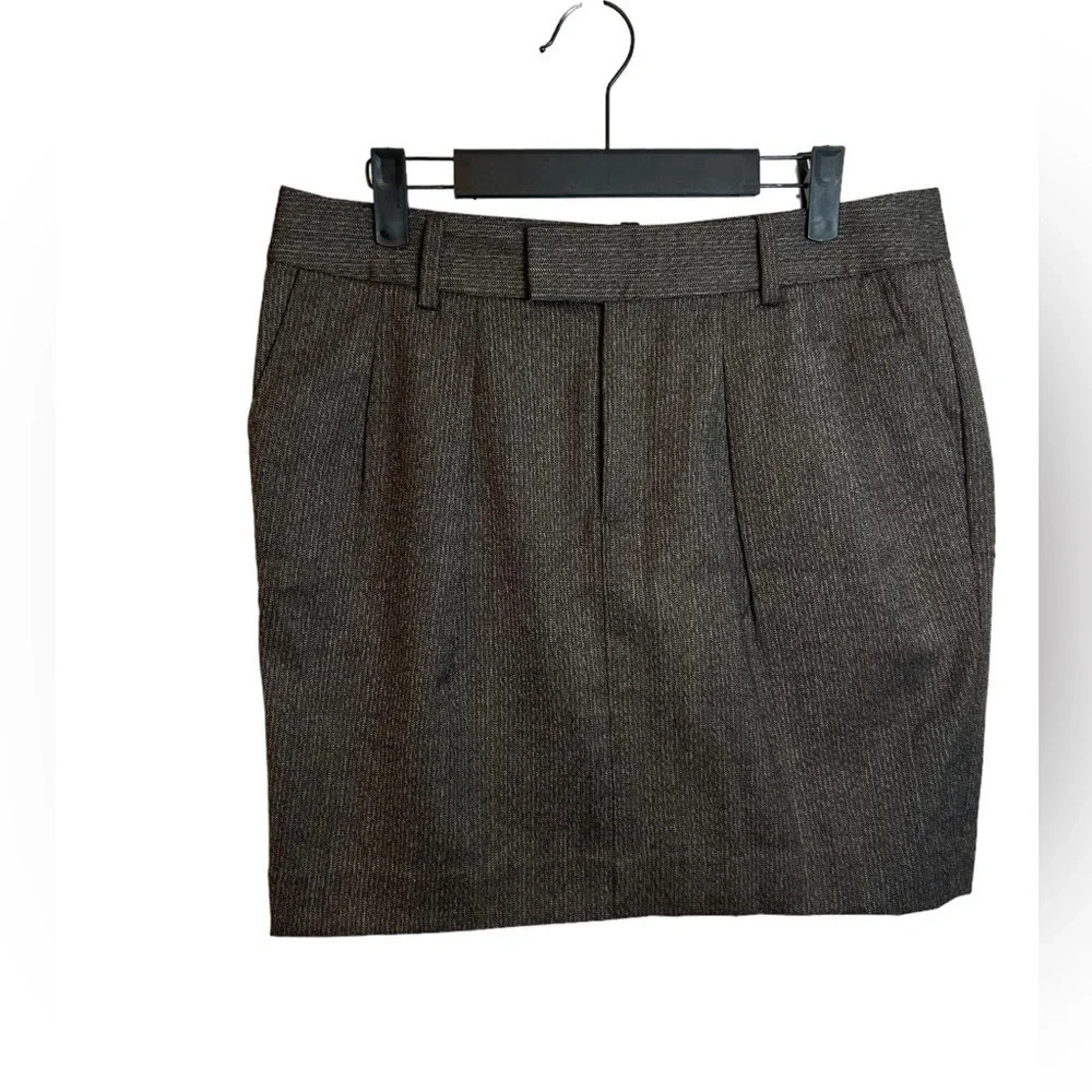 GAP WOOL BLEND MINI SKIRT